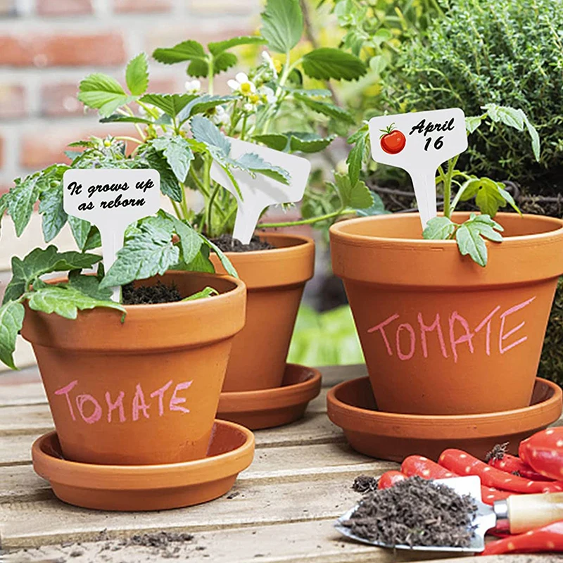 Kunststoff Garten Anlage Etiketten Wasserdicht Blume Samen Sorten Sortierung Tags Hause Im Freien Kindergarten Marker Für Anlage Zeichen Dekoration