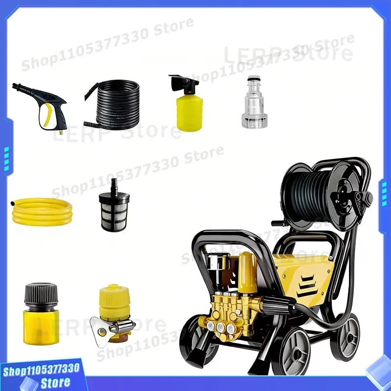Commercial High Pressure Washer Powerful Jet Cleaner Machine For Industrial Cleaning Heavy Duty Water Spray Gun Equipment - view 3