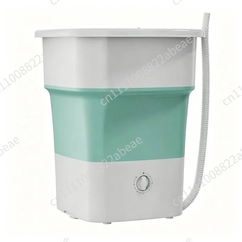52L Folding Washing Machine Wash Spin Integrated Large Capacity Household Laundry Shoe Washer Healthy Antibacterial Portable