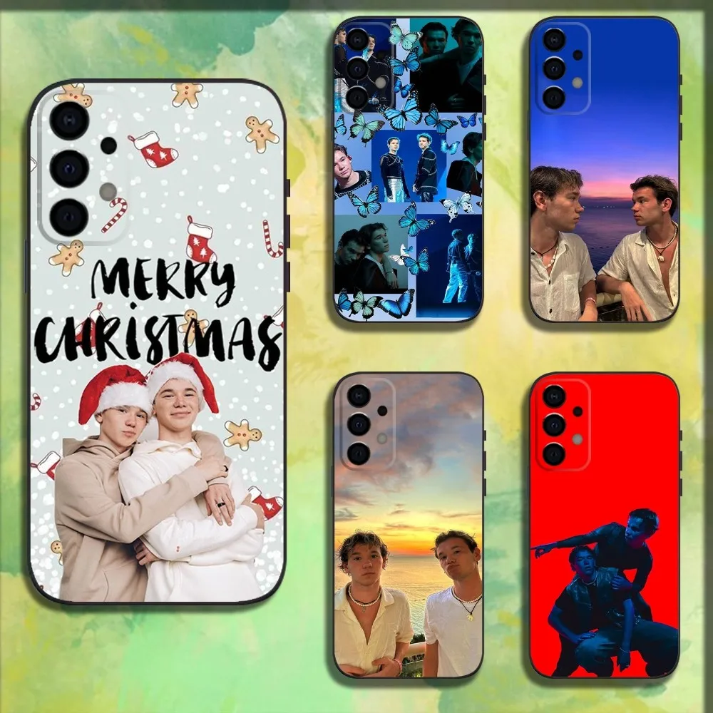 Marcus And Martinus Music Phone Case For Samsung Galaxy A13,A21s,A22,A31,A32,A52,A53,A71,A80,A91 Soft Black Cover