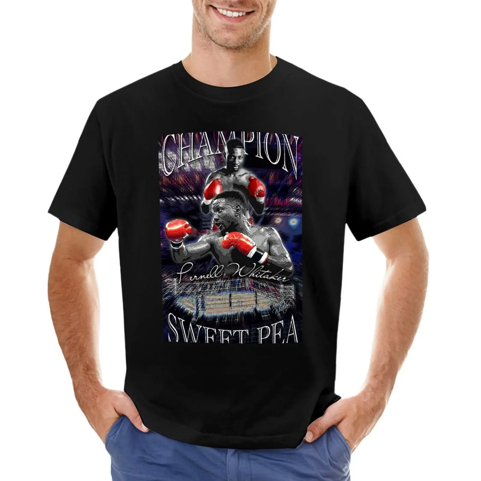 Pernell Sweet Pea Whitaker Champion D-2 Shirt T-Shirt anime oversized summer clothes tees mens t shirts