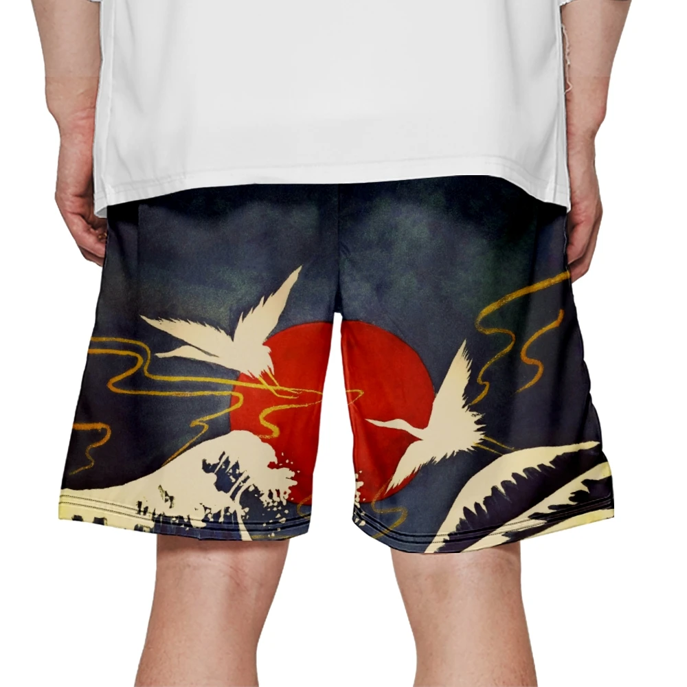 

Мужская уличная одежда в стиле хип-хоп, дышащие короткие брюки для спортзала, новые летние свободные быстросохнущие шорты