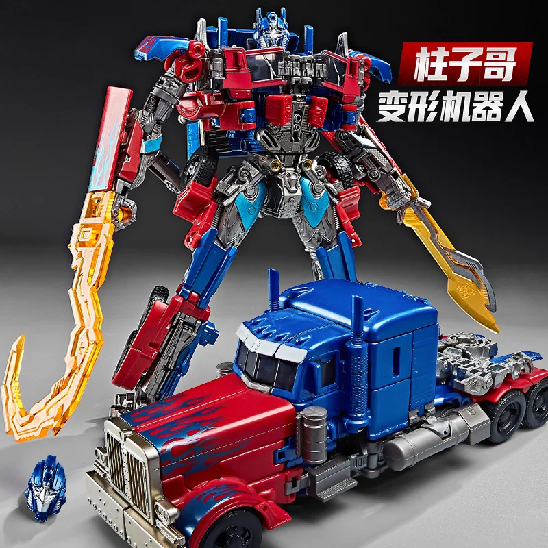 Transformatiespeelgoed Robotauto Legering Kunststof YS04A Optimu Prim Action Figure Anime Movie Series Kinderen Verjaardagscadeau