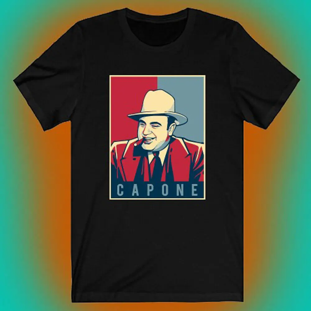 Al Capone Alcapone American Gangster Mafia Movie Grey T shirt Size S to 5XL