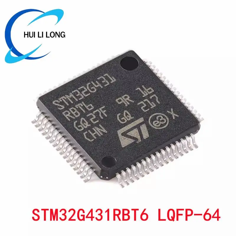 STM32G431RBT6 STM32G431 STM32G STM32 G431RBT6 STM32G431RB LQFP-64 ARM Cortex-M4 32-bit Microcontroller MCU IC New Original