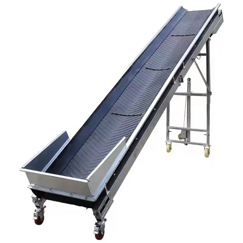 

Gold Seller Conveyor belt small multi-purpose conveyor rib folding type