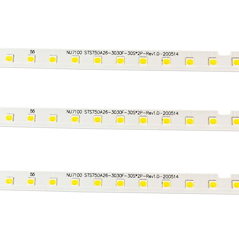 Samsung用LEDバックライトストリップ,75nu6950,75nu7100,sts750a26_30f,ue75nu7170,ue75nu7105,un75ru7100,ue75nue75nu7200,3