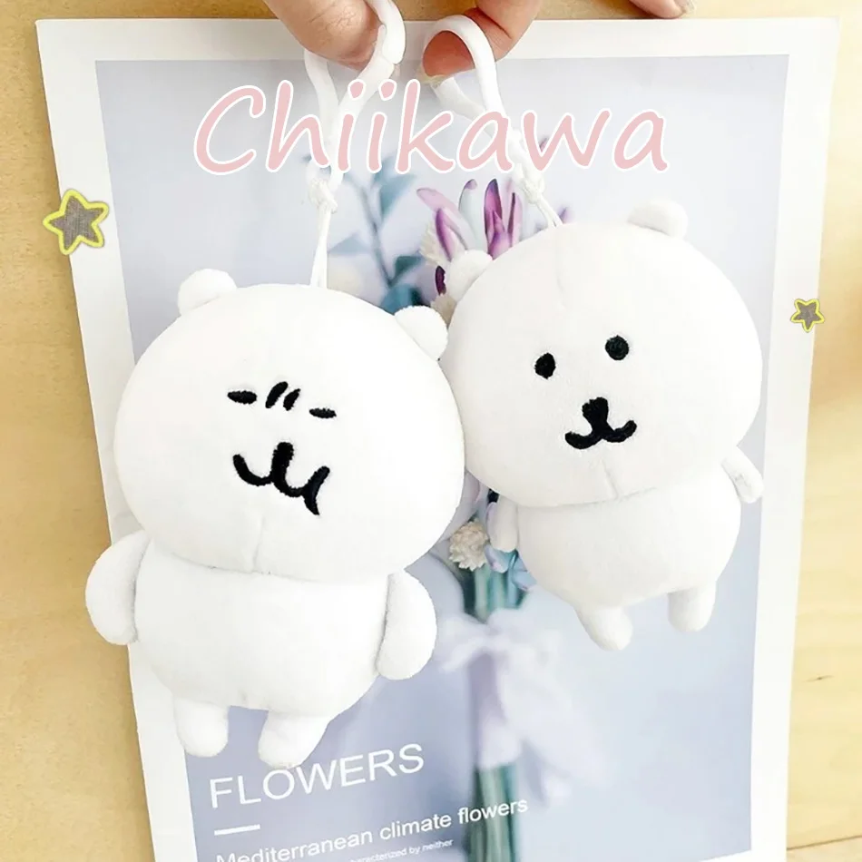 Lindo Oso de Peluche Autoironista, Figura de Dibujos Animados Enojada, Llavero, Accesorio para Bolsos, Muñeco de Juguete, Colección de Llaveros de Coche, Idea de Regalo Divertida