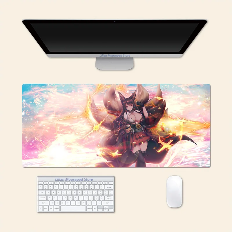 Akagi Azur Lane Anime Large Mouse Pad PlayMat Office Mousepad Game Creative Desk Gaming Mat