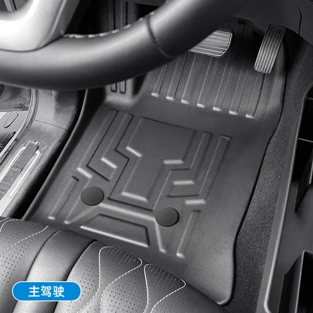 【Nur für PHEV】Für 2023-2026 WEY TANK 400 Hi4-T Premium TPE-Fußmatten Kofferraummatte Allwetter Wasserdichte Laderaumauskleidung LHD – Detail 2