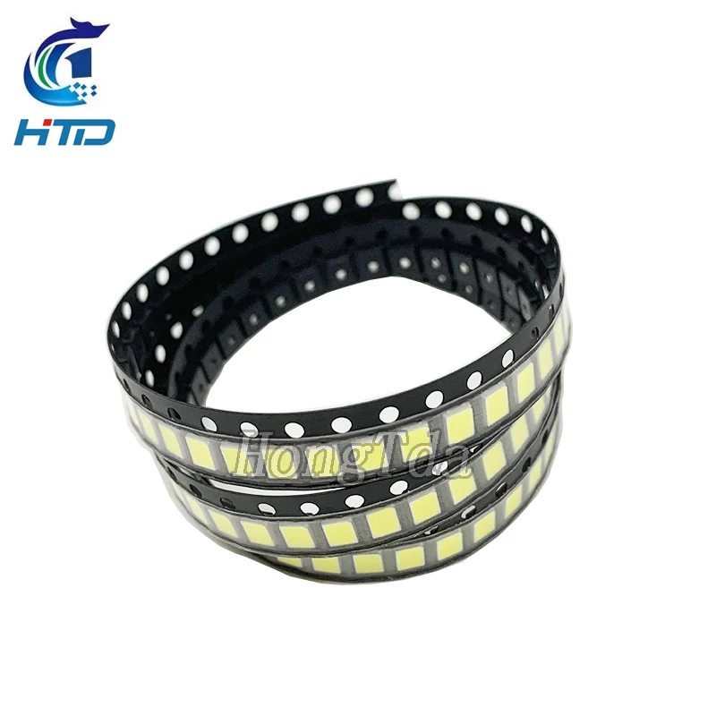 100pcs High Brightness SMD LED 2835 1W 0.5W 0.2W White 3V 6V 9V 18V 36V 150MA/100MA/30MA/60MA/80MA 6000-6500K 100pcs High Brigh