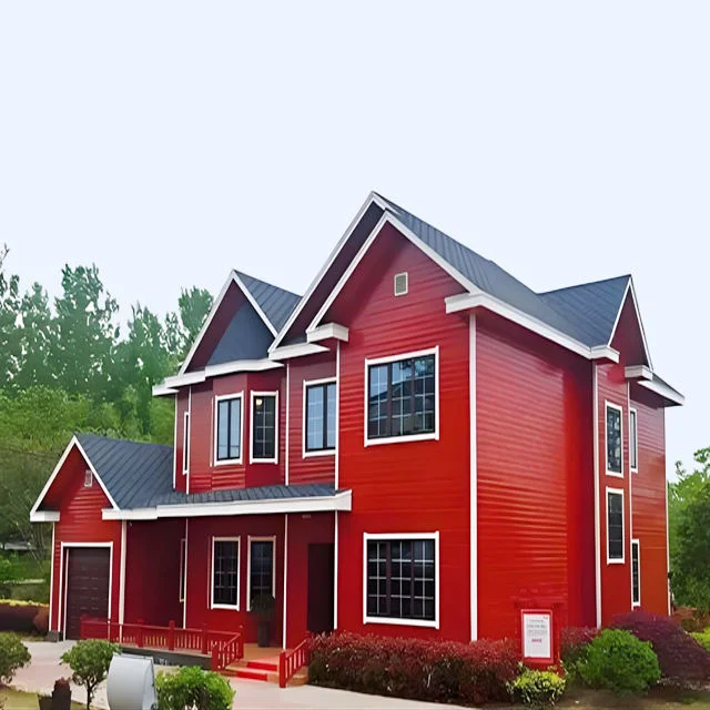 Advanced Steel Frame Prefab Villa with Fast Installation Modern Design for Bedroom Bathroom Kitchen & Living Room