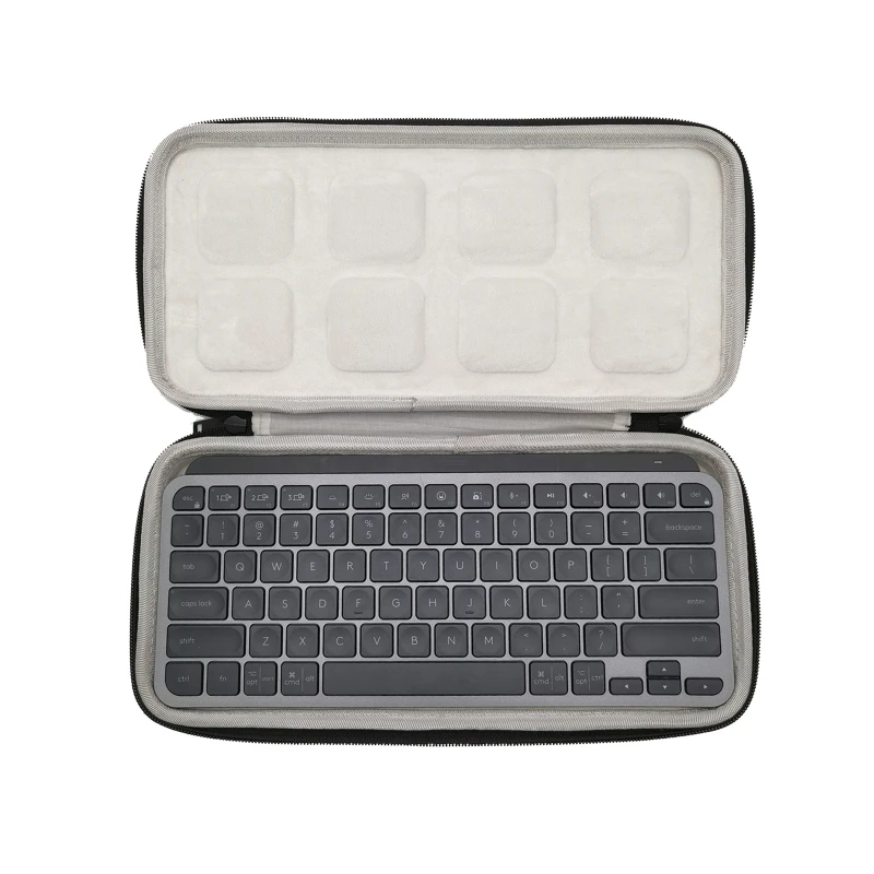 Fashion Portable Hard for Case for MX Keys Mini Wireless Keyboard Travel Home Office Portable, Cover for Case Only