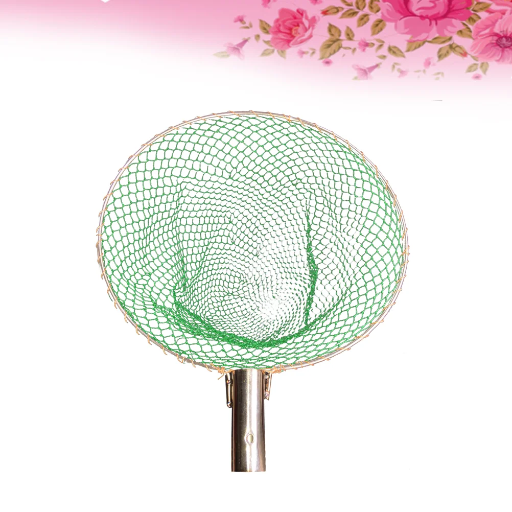 

1pc 25CM Diameter Stainless Steel Fishing Net Head Durable Landing Net Catch Net Fishing Landing Net Fishing Equipment