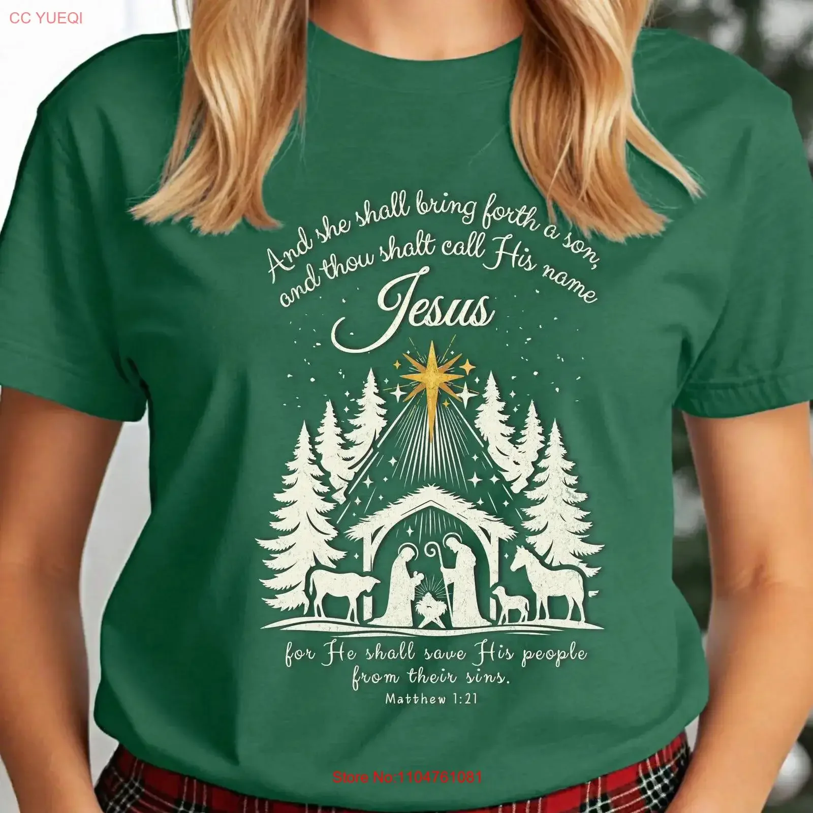 Christmas Jesus Nativity SweaT T Shirt Is The Reason For Season Religious Christian  vintage Washed Casual Breathable Unisex