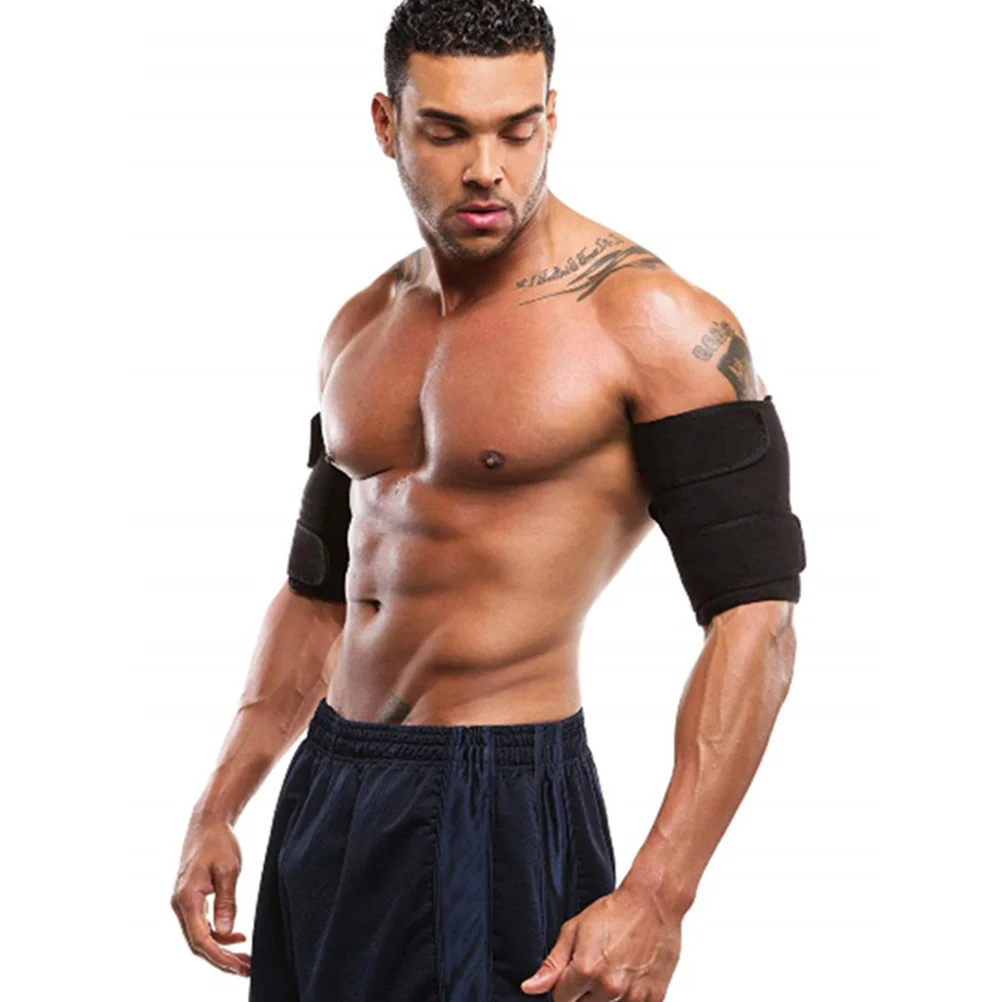 

2pcs Thigh Brace Arm Strap Adjustable Neoprene Sweat Band For Glutes Hamstrings Training Leg Curls Shaping Bodybuilding Sports