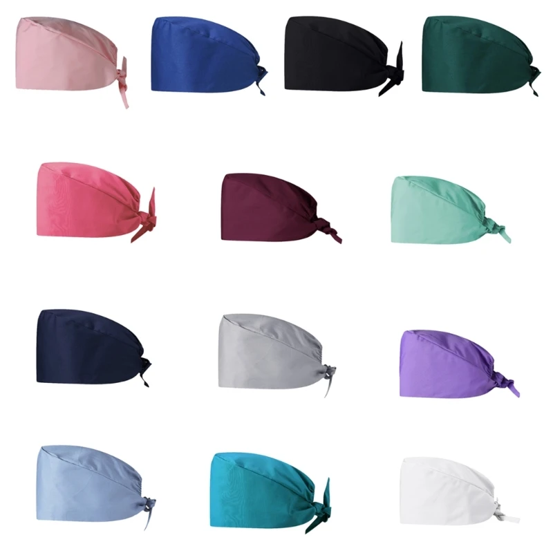 Nurse Scrub Hat for Doctor Sugical Hat Medicals Care Practical Sanitary Hat Dropship