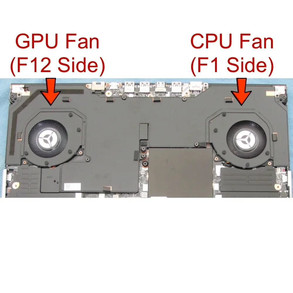 Охлаждающий вентилятор для ноутбука Lenovo Legion 7-16ITHg6 82K6, 5 детской, 82JD 16 серии, охлаждение для ЦП, графического процессора