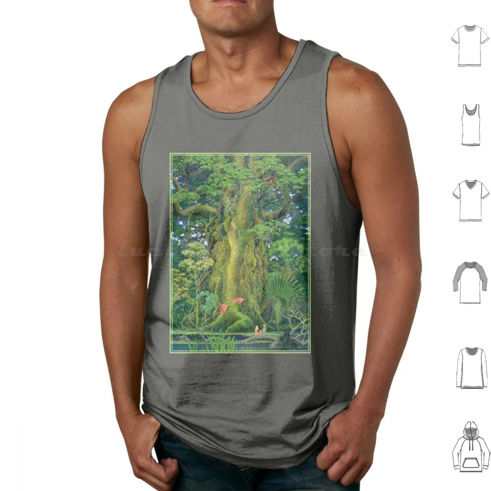 Secret Forest Tank Tops Vest Sleeveless Snes Super Famicom Super Nes Retro Gamer Geek Nerd Weeb Rpg