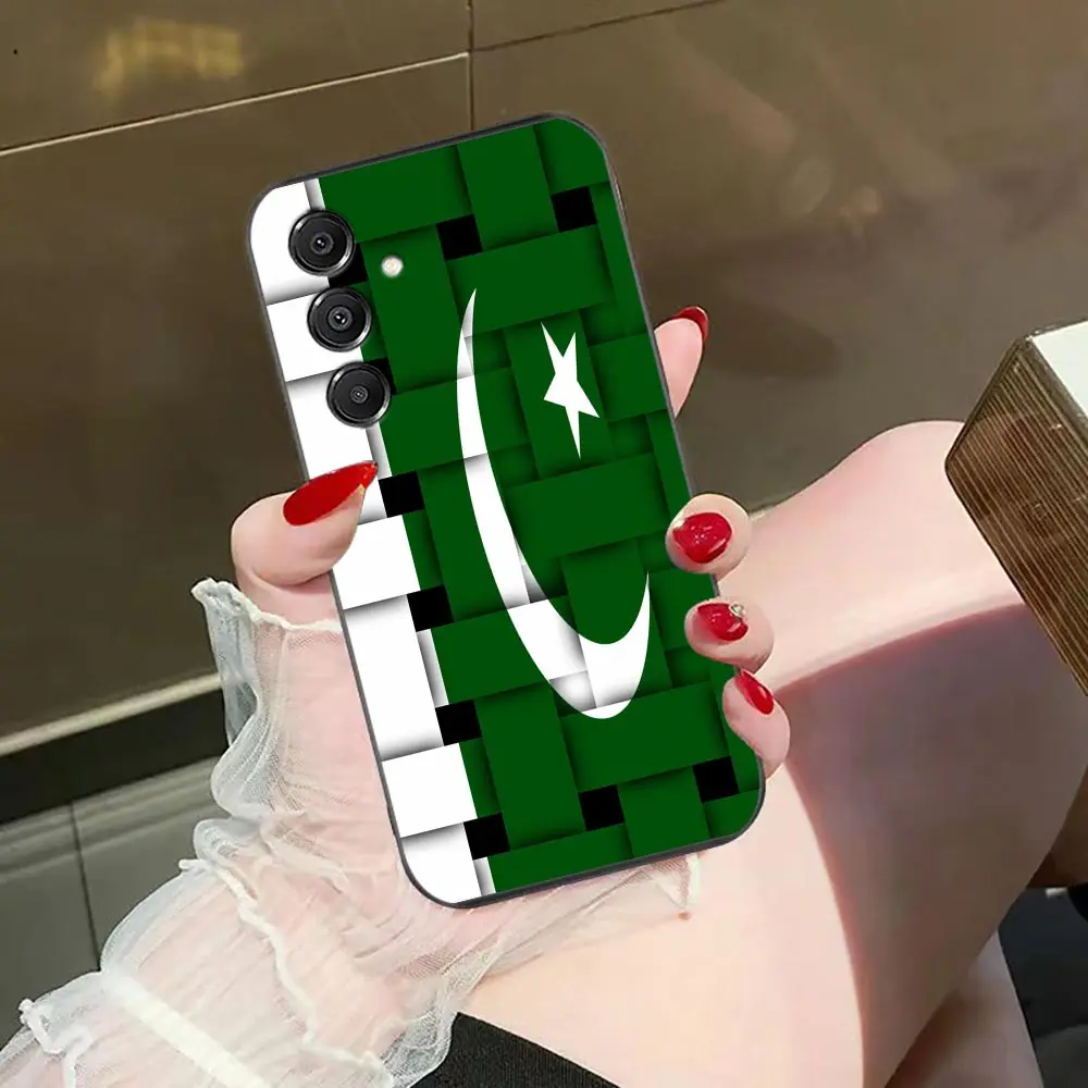 Phone Case For Samsung A14 A15 A16 A17 A22 A23 A26 A32 A36 A37 A51 A53 A54 A55 A56 A57 A72 A73 A71 A34 A42 Cover Pakistan Flag