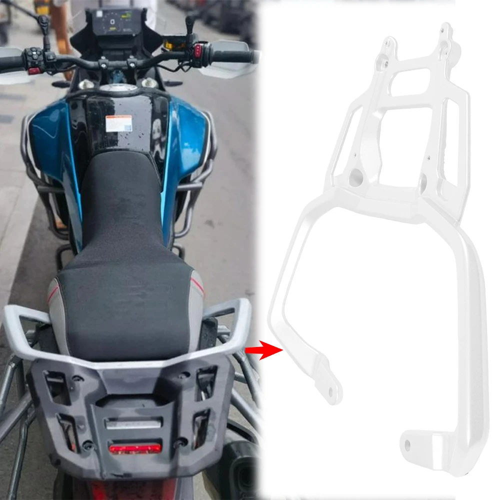 For CFMOTO 450MT 450 MT MT450 Rear Luggage Racks Armrest Shelf Tail Parts Baggage Holder Roof Rack Motorcycle Cargo Accessories