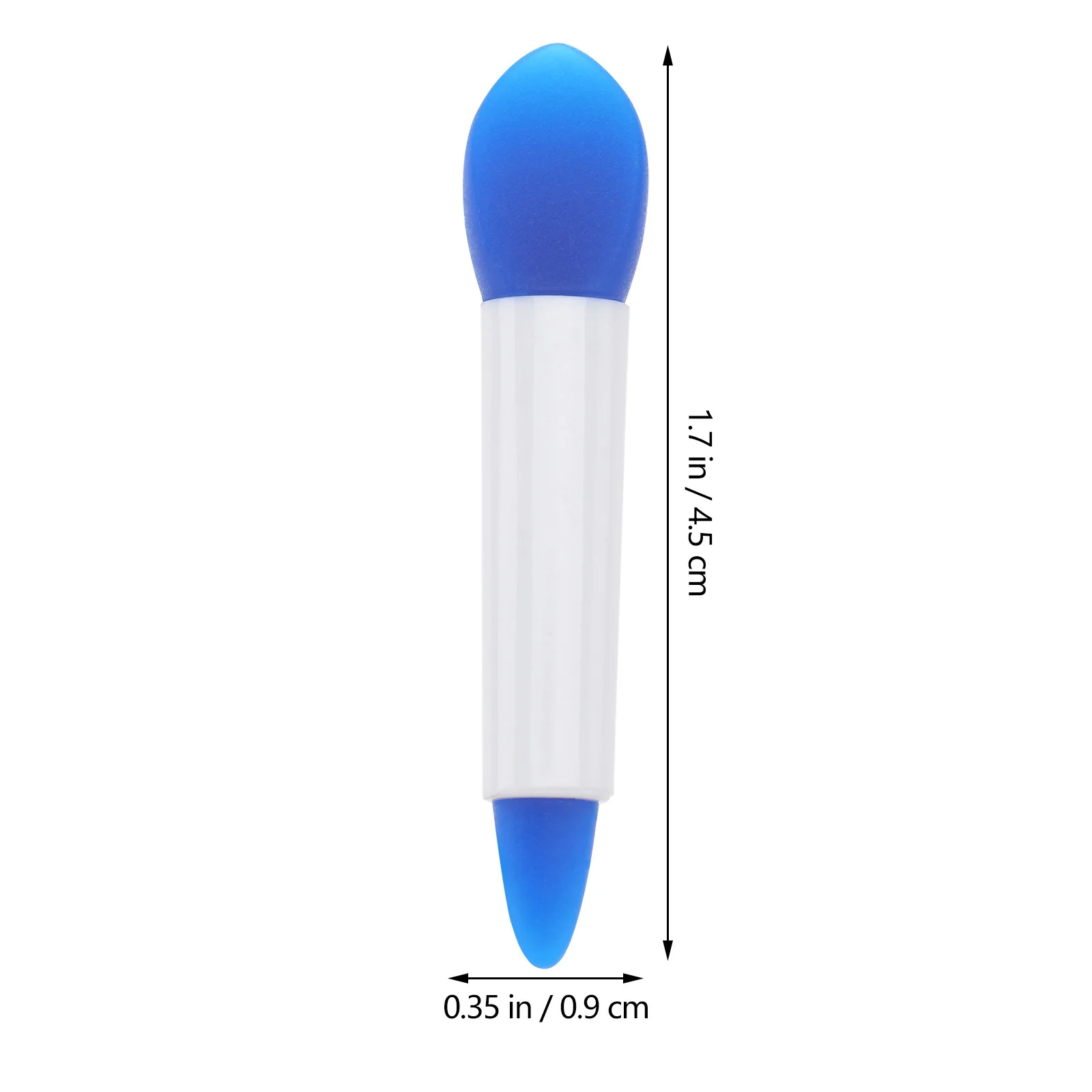 20 piezas cepillo de lápiz labial de silicona de doble cabezal para máscara de labios bálsamo brillo aplicación suave juego de herramientas de maquillaje portátiles labio profesional