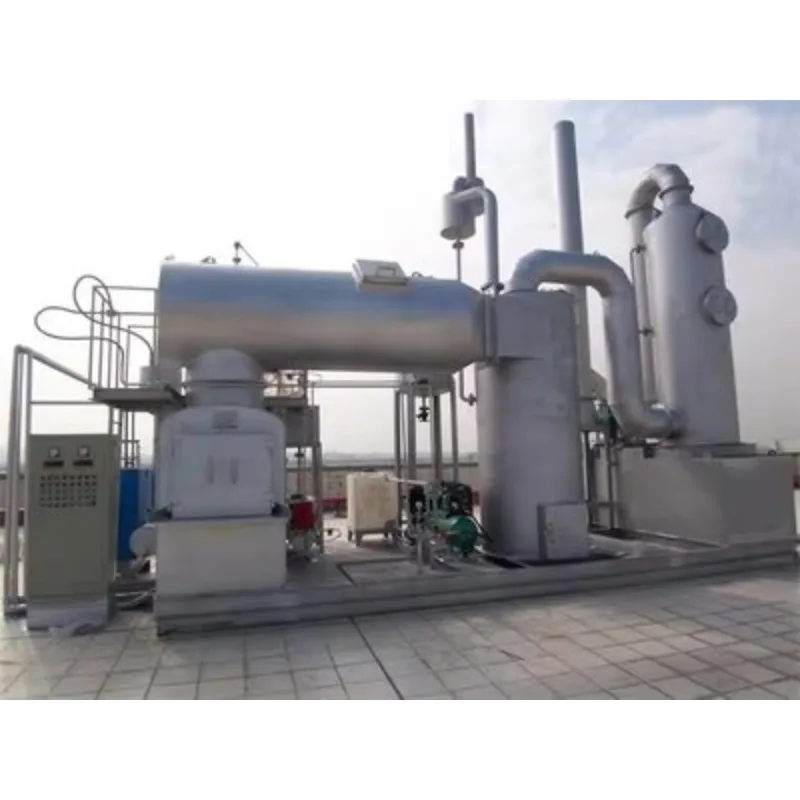 Customized High Quality No Smoke Automatic Large Top Open 5t/day Medical Animal Municipal General Smokeless Waste Incinerator
