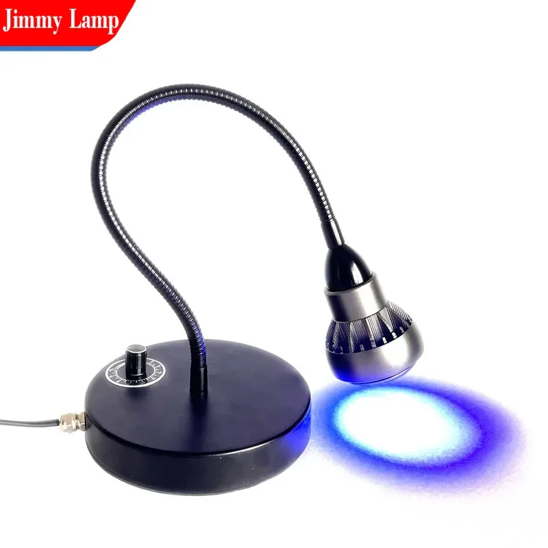 Adjustable Clamp UV Lamp 100W High Intensity Light Effect Resin Adhesive Curing Shadowless Glue Green Oil Solidification Tool