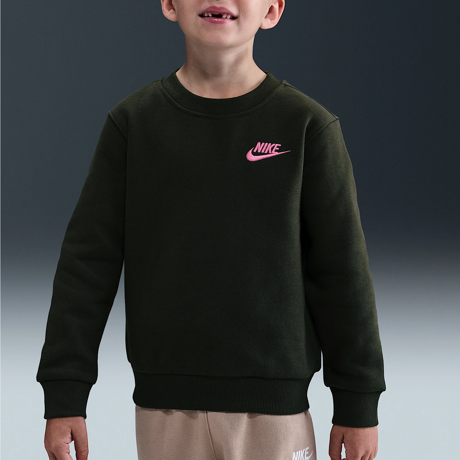 

Nike Authentic Mini Me Kids Casual Style Sports Round Neck Soft Hoodie IQ2808-355
