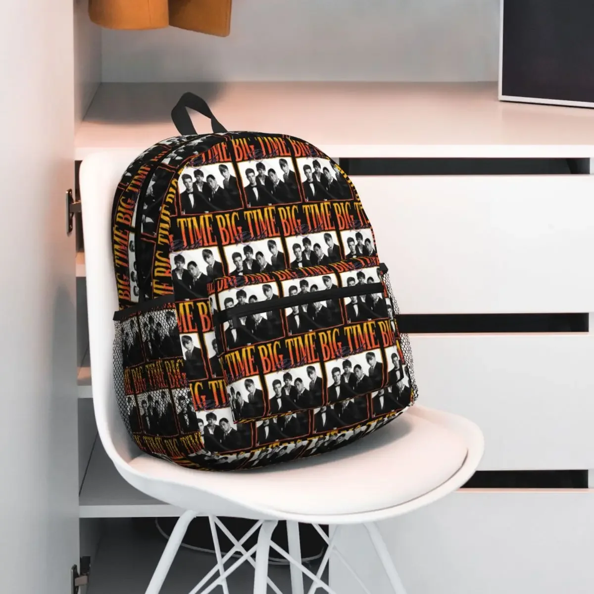 

Big Time Rush Student Backpack School Bag Hiking Travel Daypack for Boys Girls Fashion Bookbag Shoulder Bags