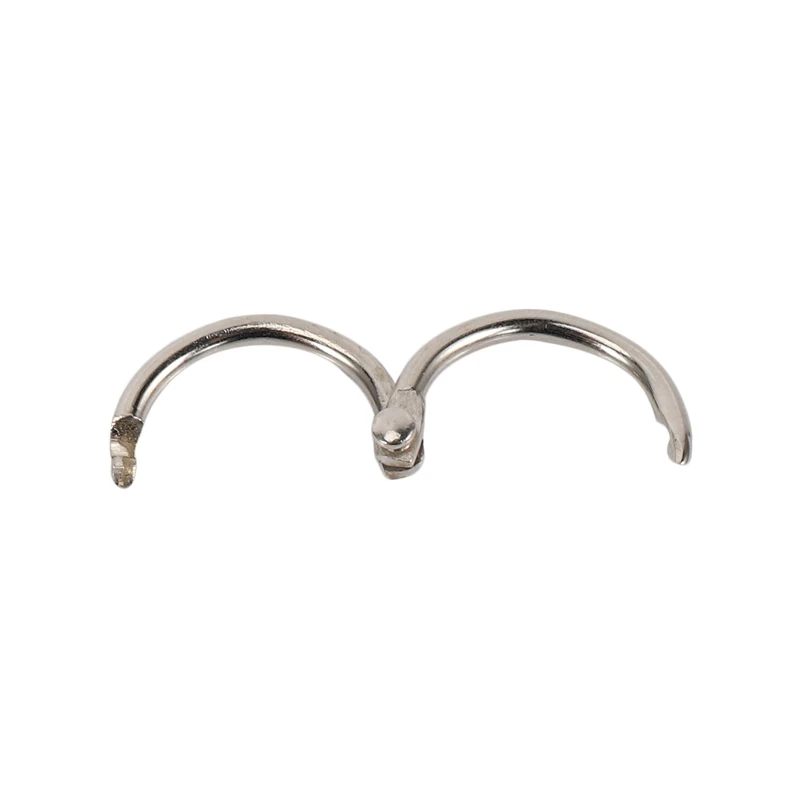 แหวนเข้าเล่มหลวม100ชิ้น, แหวนปกหนังสือแหวนสำหรับสมุดภาพ/อัลบั้ม/งานฝีมือ