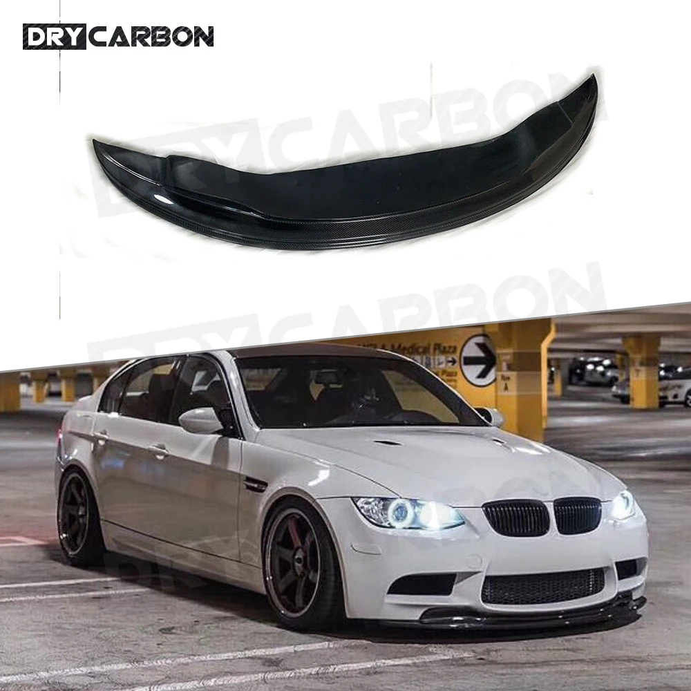 Carbon Fiber Front Bumper Lip Spoiler for BMW 3 Series E90 E92 E93 M3 2009 2010 2011 2012 Front Bumper Chin G Style Body Kits