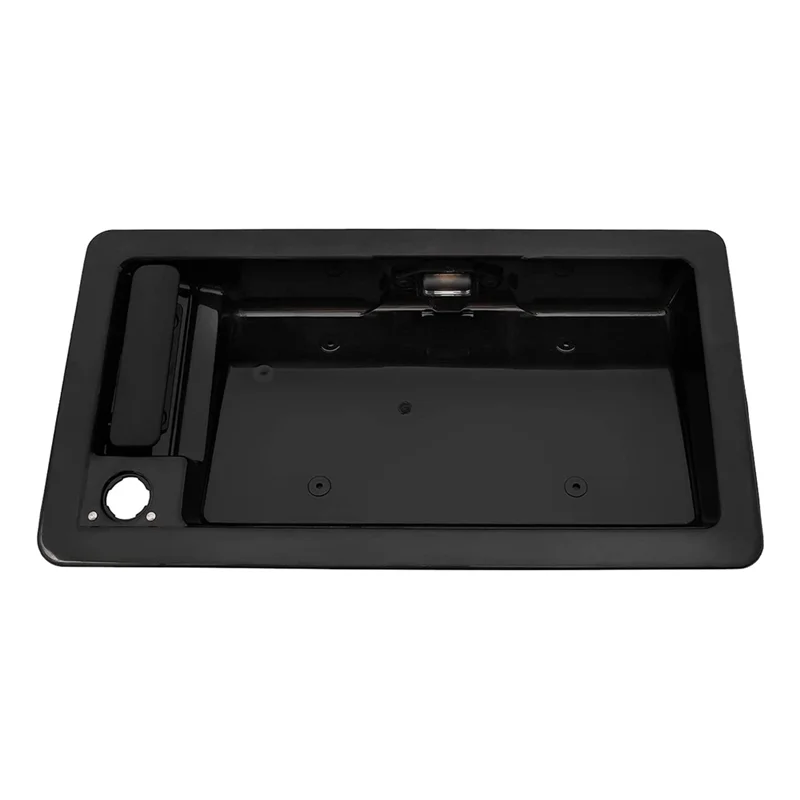 

AX94-6C2Z-15434A20-AA Car Rear Cargo Door Handle & License Plate Tag Bracket For Ford Van E150 E250 E350 1992 - 2007