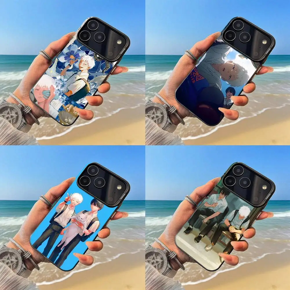 

The S-Summer Hikaru D-Died Phone Case Black and silver case for iPhone 17, 16, 15, 14, 13, 12, Pro, Max, Plus, E, SE4, Air, Mini