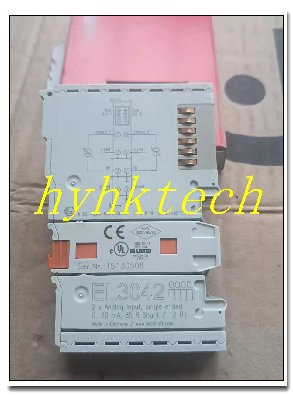 1 pcs of  EL3042  EL3062   original Digital quantity terminal module, 1 year warantee