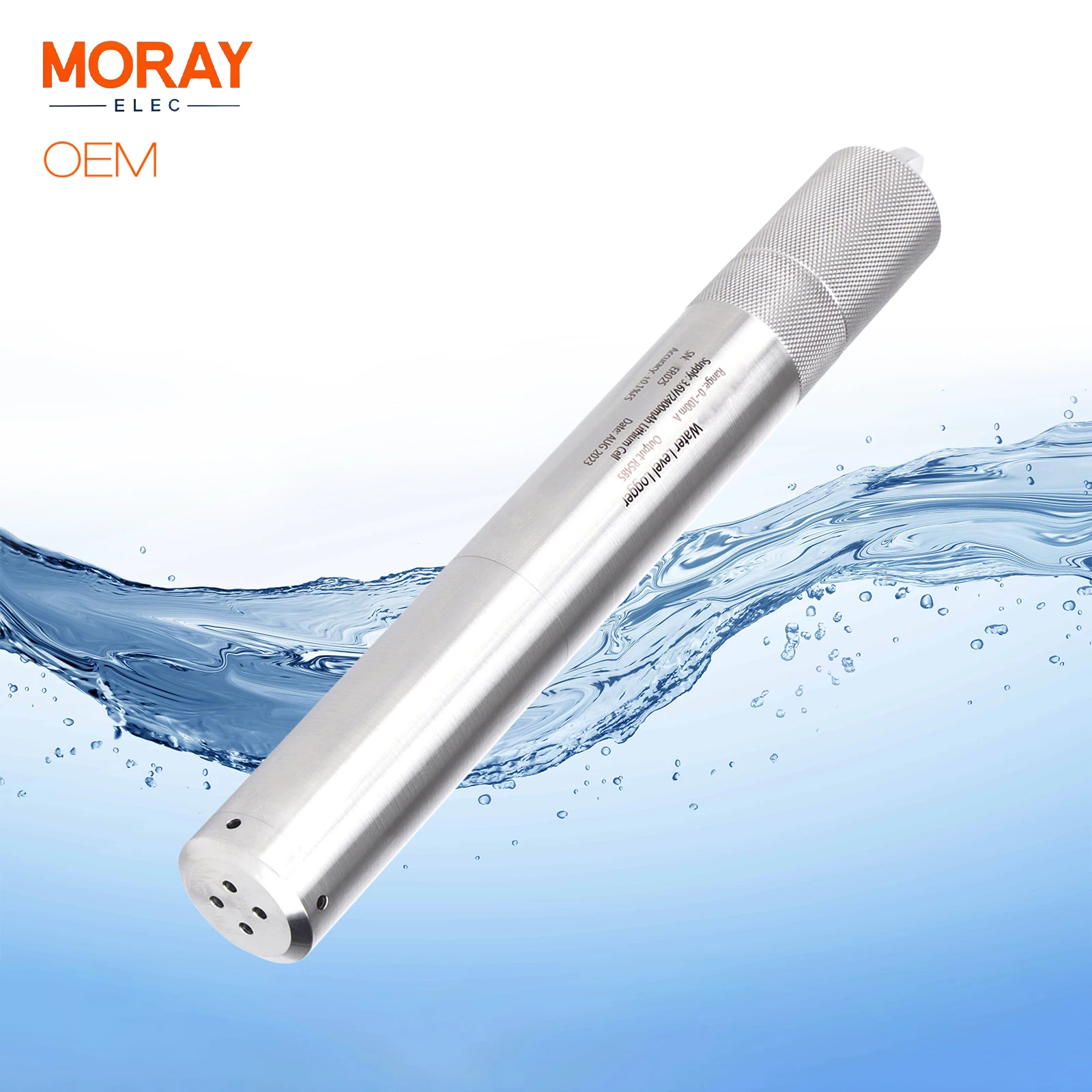 

Moray ME428W Monitor Groundwater Level Depth Pressure Temperature Data Logger Remote RS485 Flash Water Leve Logger