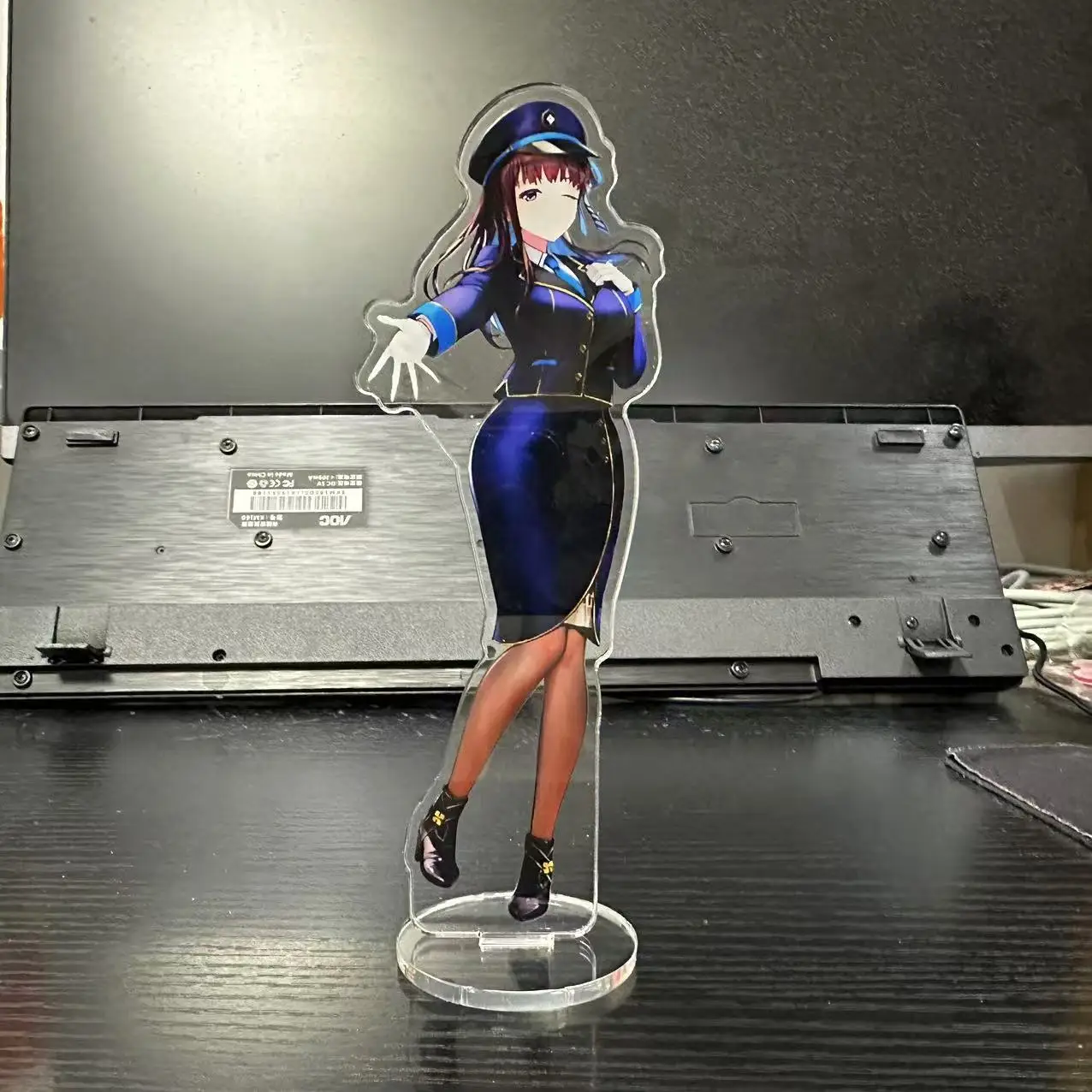 GODDESS OF VICTORY: NIKKE Anime Figures Anis Neon Marian Cosplay Acrylic Stands Model Cute Plate Desk Decor Prop Xmas Gift 15CM