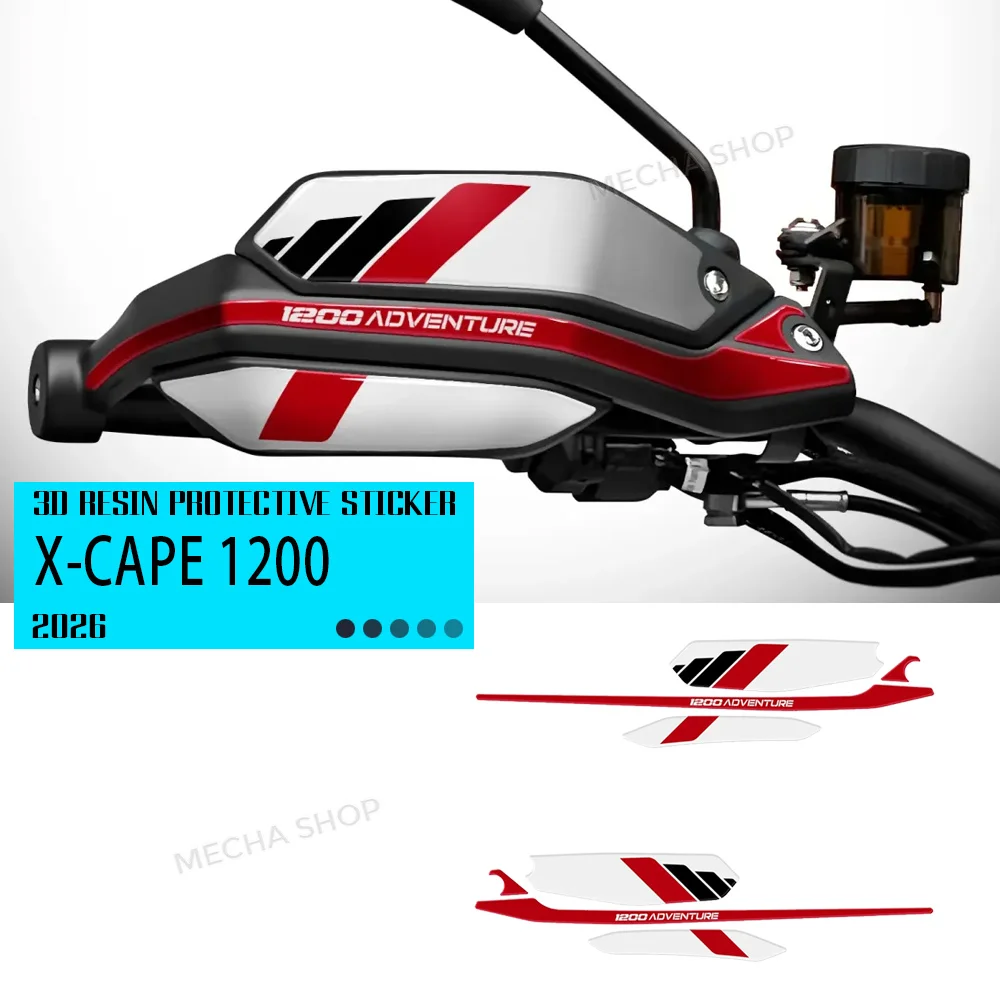 3D Resin Tank Pad Sticker Motorcycle Handguard Protectior Decal For Moto Morini X-cape 1200 2026