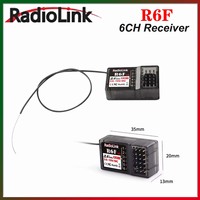 RadioLink R6F 6CH 2.4G V4 Receiver 3-15V DC for RC8X/RC6GS/RC4GS/T8FB/T8S Transmitter RC Car Boat Vehicles Model Toy Parts