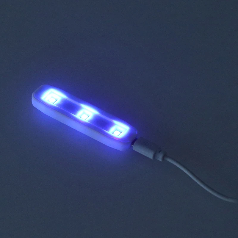 Mini suszarka do paznokci Lampa LED Micro UV Przenośna maszyna do utwardzania żelu USB Składany lakier do paznokci Szybkoschnące oświetlenie