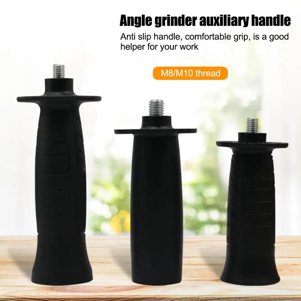 

8MM 10MM L4D5 Diameter Angle Grinder Handles Plastic Thread Auxiliary Side Handle Replacement For All Brands Angle Grinder Hand