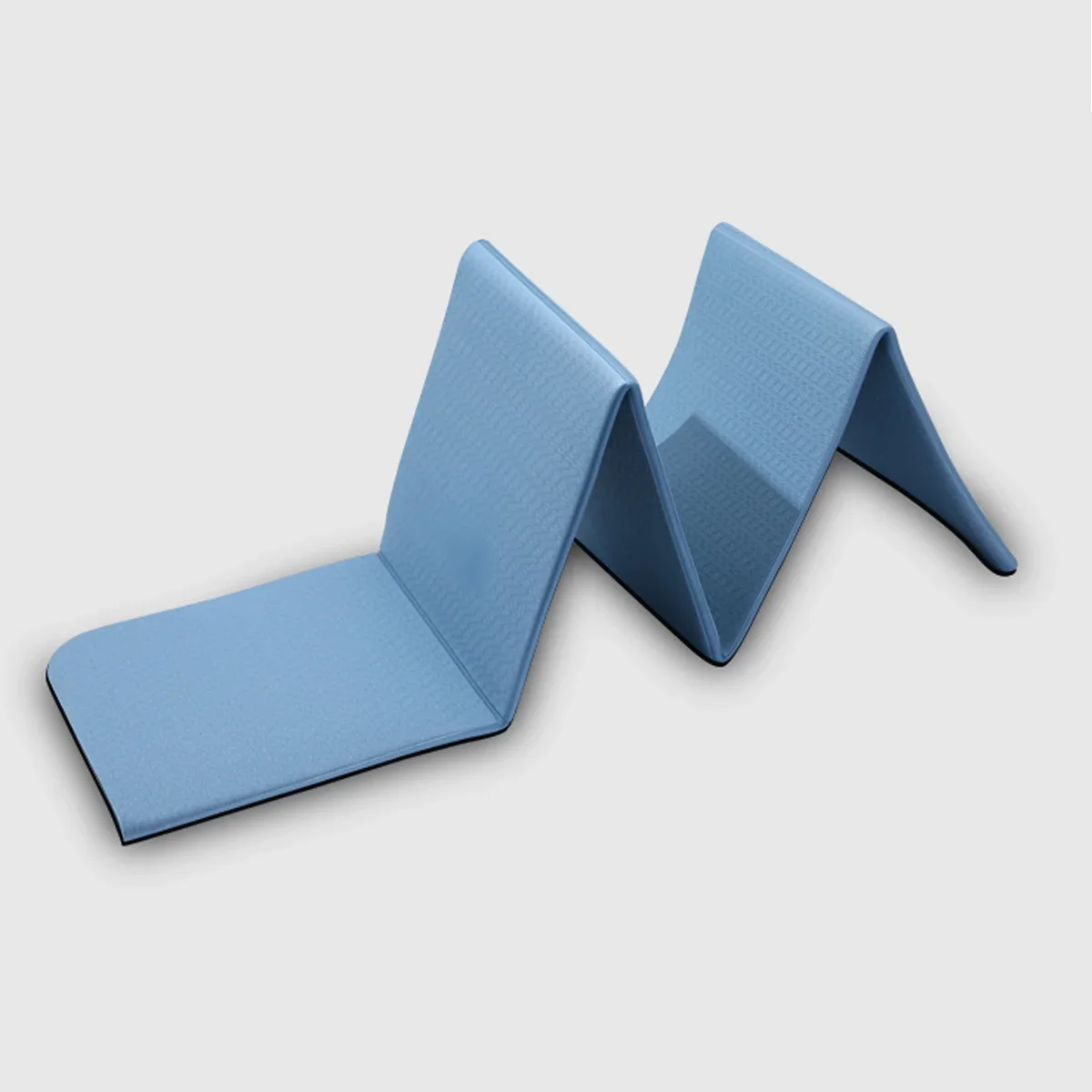 180 سنتيمتر x 57 سنتيمتر x 0.4 سنتيمتر TPE للطي اليوغا حصيرة المحمولة عدم الانزلاق امتصاص الصدمات خالية من الضوضاء مريحة للمنزل السفر اللياقة البدنية ممارسة