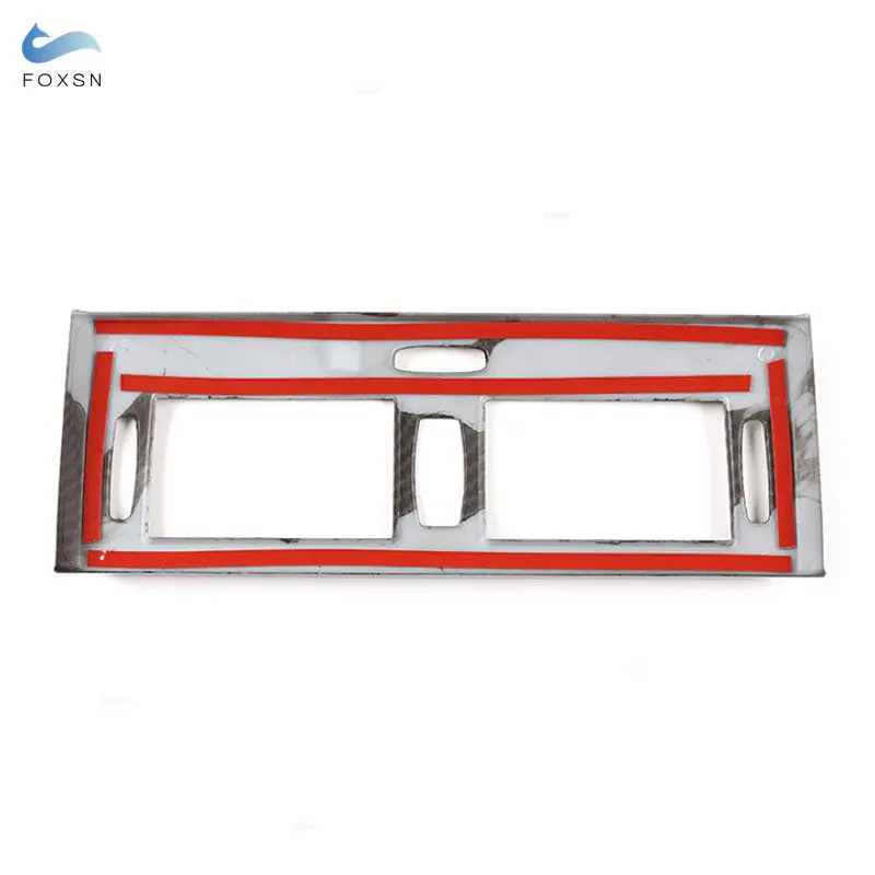 ABS Carbon Fiber For Lexus IS250 IS300 2006 2007 2008 2009 2010 2011 Car Accessories Central Air Outlet Vent Frame Trim Sticker 3