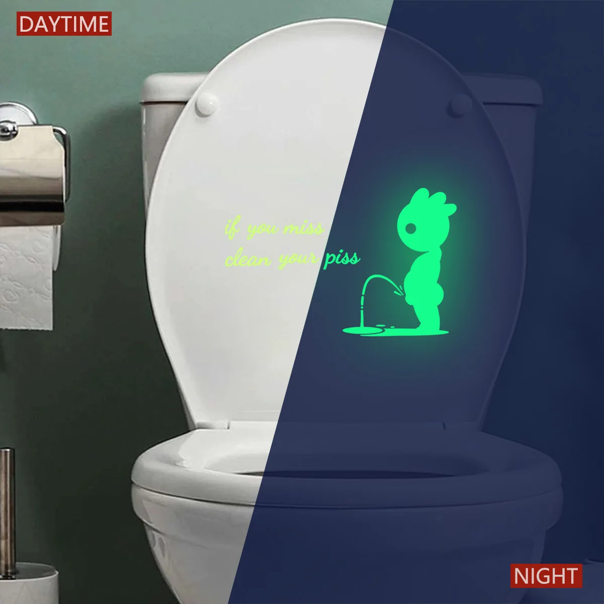 Luminous Toilet Wal… - image