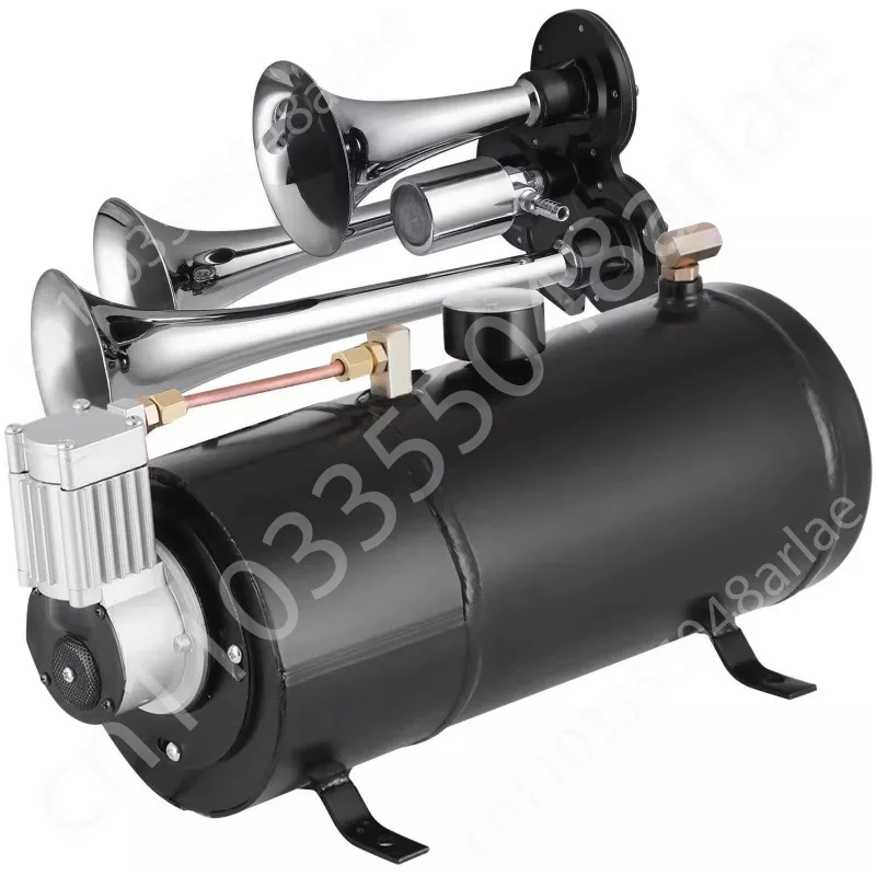 

Четырехтрубный газовый рупор, модифицированный автомобильный воздушный насос, воздушный компрессор бензобака 3л