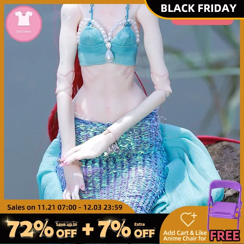 Shuga Fairy Beth Doll BJD 1/4 Resin dolls fullset super model popovy  complete professional makeup Toy Gifts mermaid joint doll