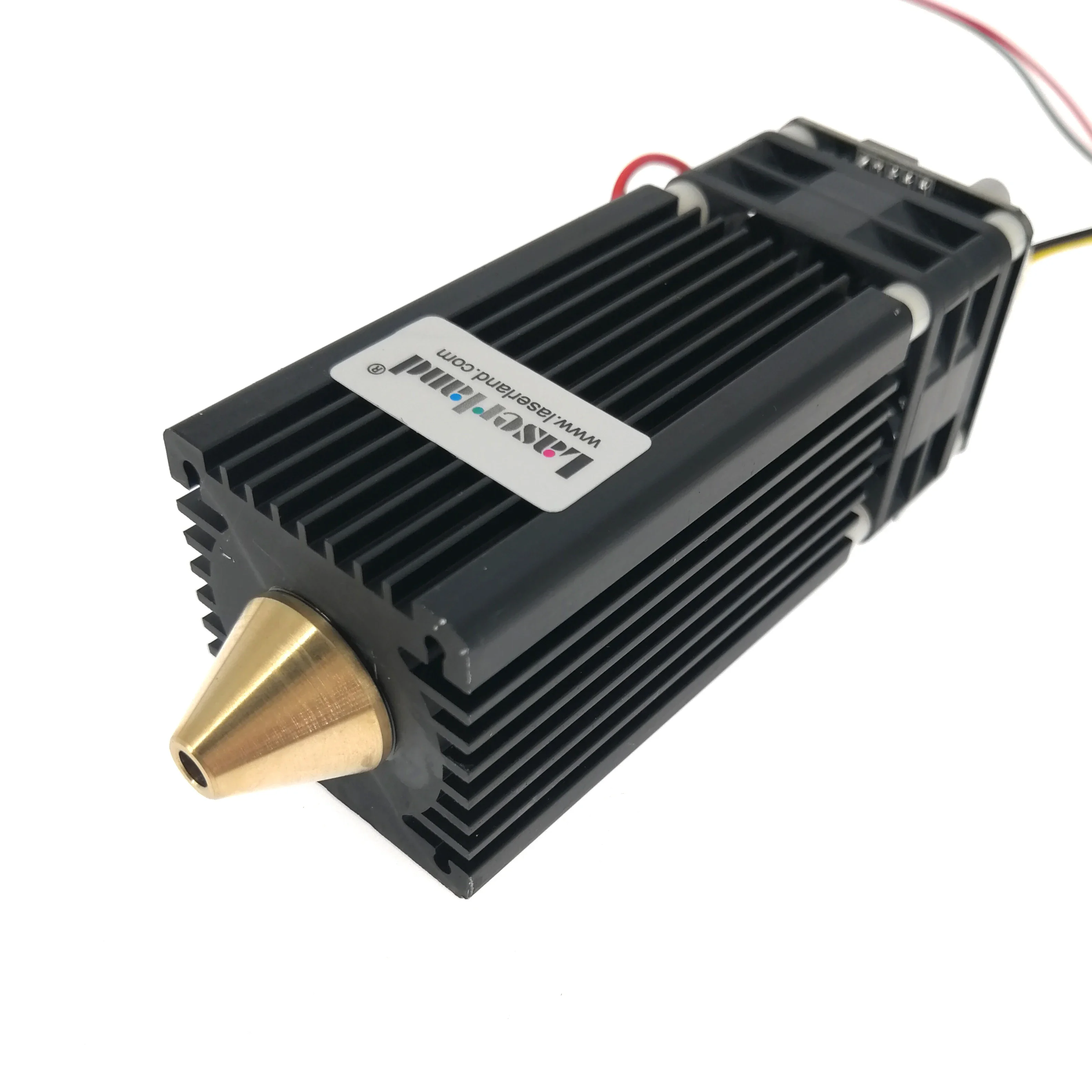 Il modulo Laser blu incisione Laserland 6W 450nm incide su acciaio inossidabile
