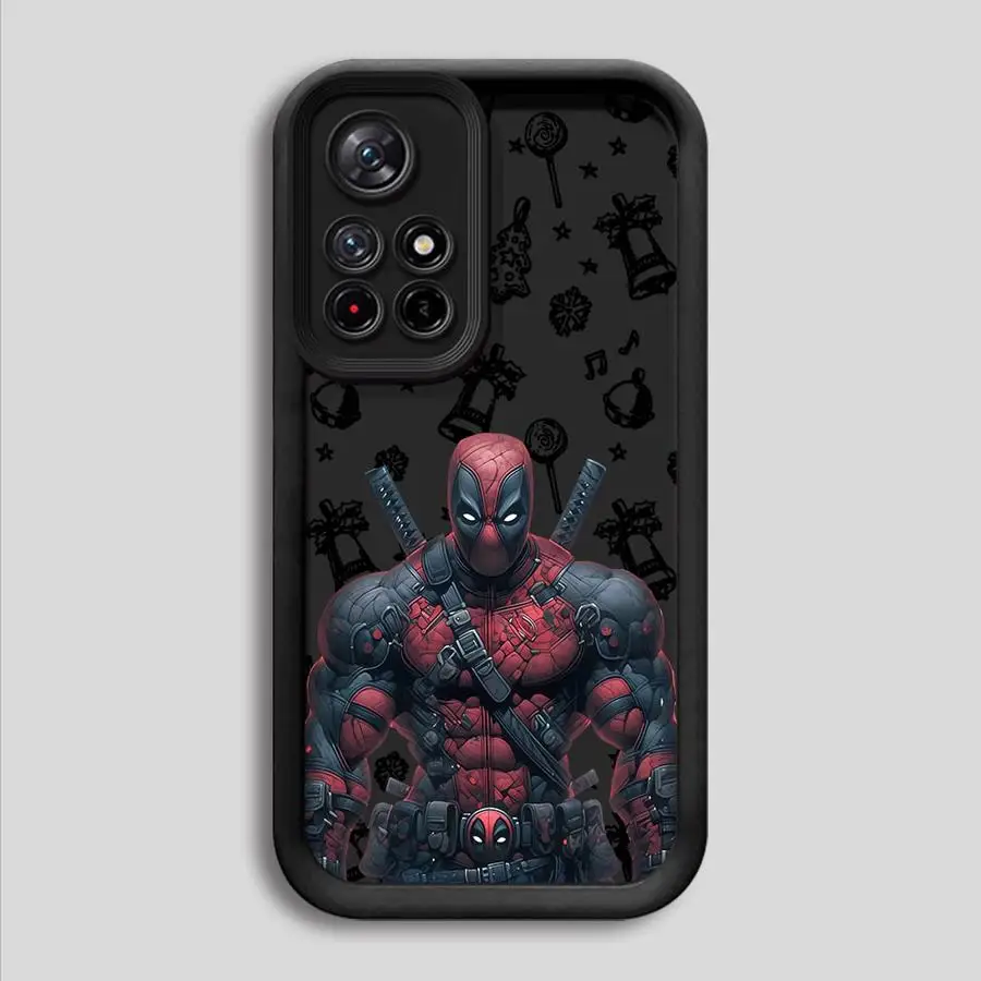 حافظة لهاتف Xiaomi Redmi 13 A3 A4 12 A1 A2 Plus غطاء ناعم Marvel Spider Man Christmas #4