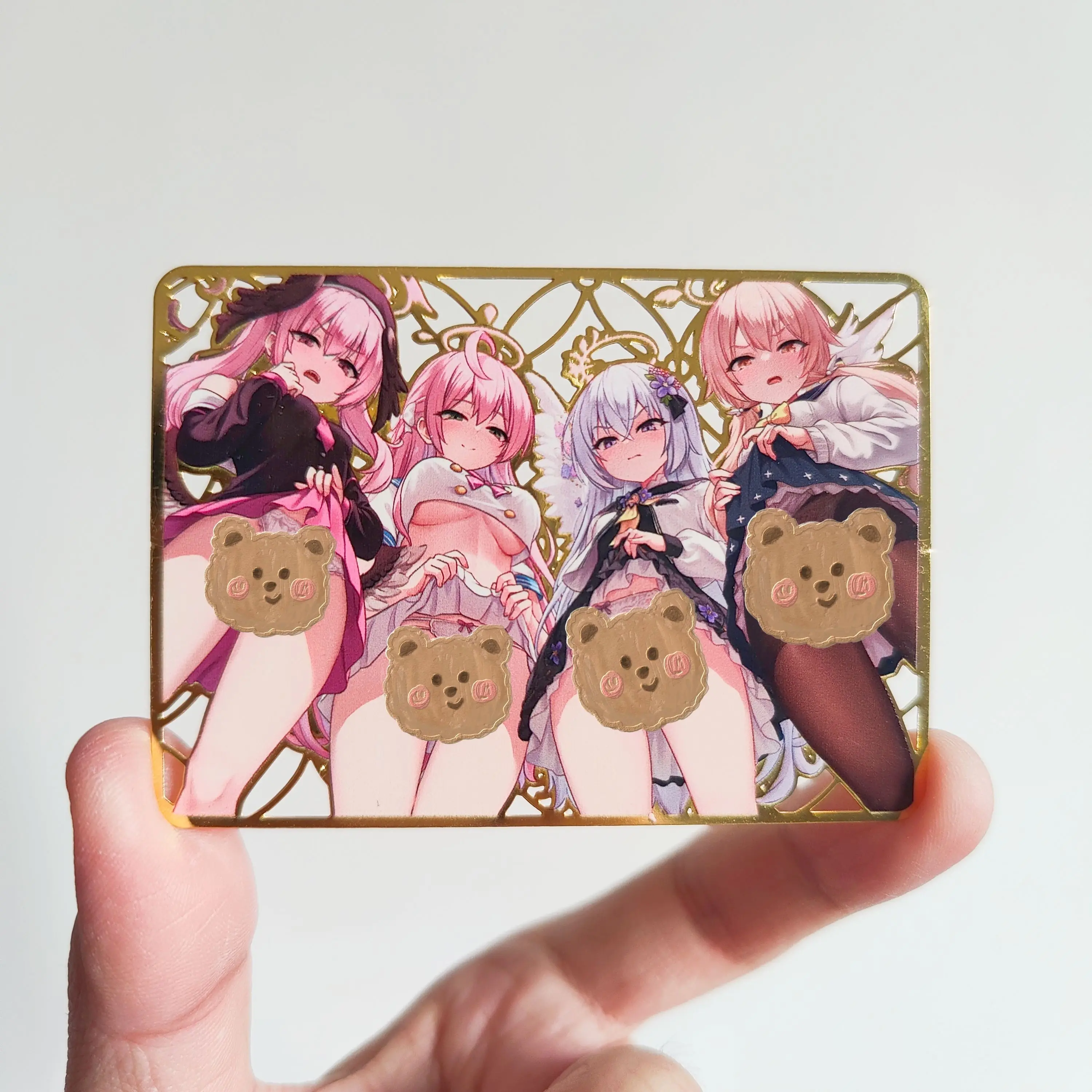 شارات معدنية قابلة للتجميع من سلسلة Blue Archive بتصميم شخصي فريد، إكسسوارات ألعاب كرتونية أنيمي #1