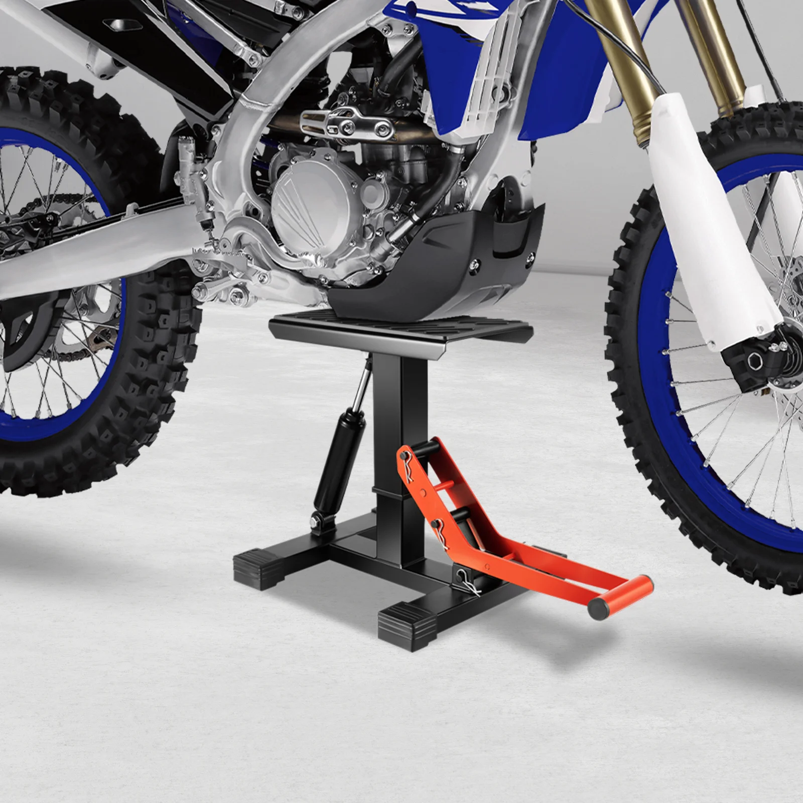 Cric hydraulique professionnel pour moto, cric de levage pour moto, charge maximale 200 kg/440 lb